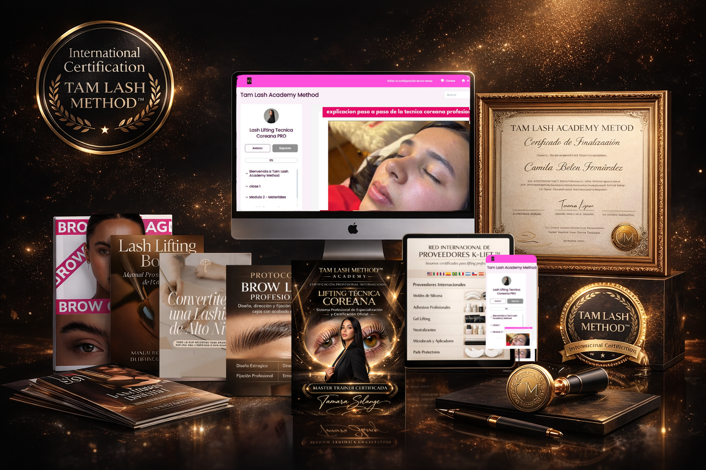 TAM LASH METHOD™ Professional Korean Lash Lifting System